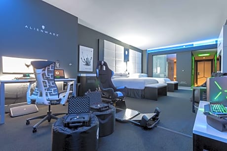 Alienware Room Designed - 2 Double Beds