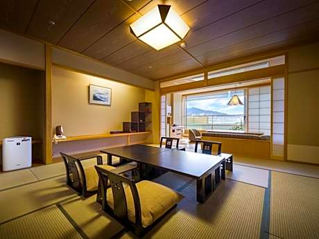 Yuraku Yamabiko-tei waraku Japanese Style Room B with Open-Air Bath Mount Fuji View - Non-Smoking