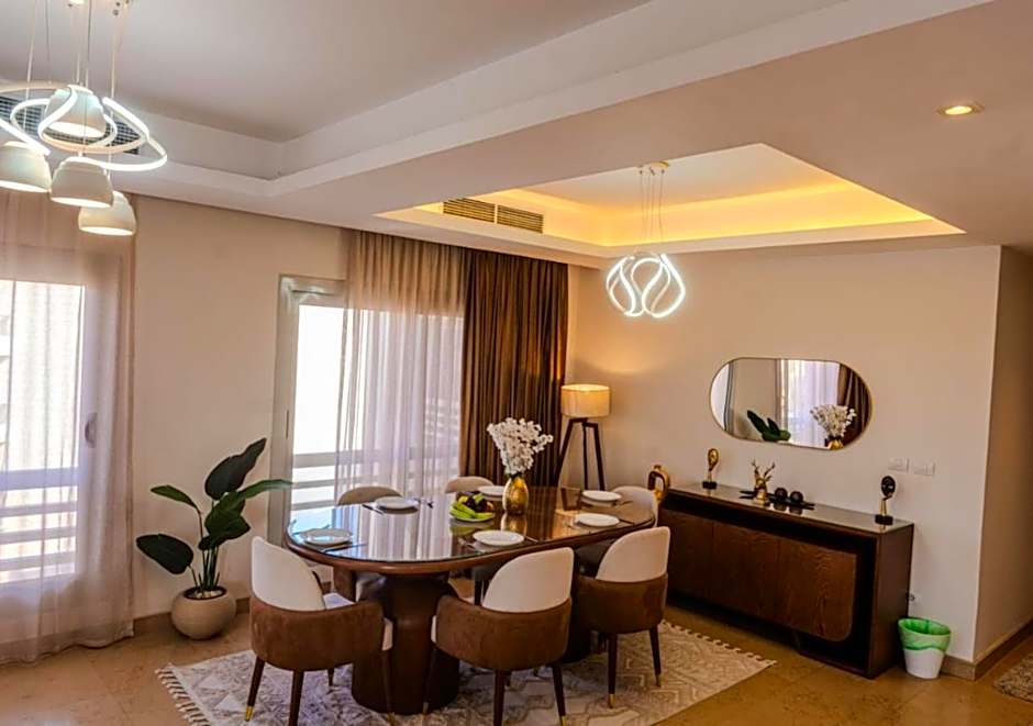 Cairo Festival City ,New, Luxury, Modern 3BR + Maid Room