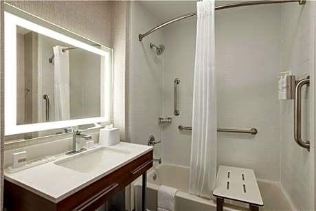 1 Queen Mobility/Hearing Access Tub Nosmok