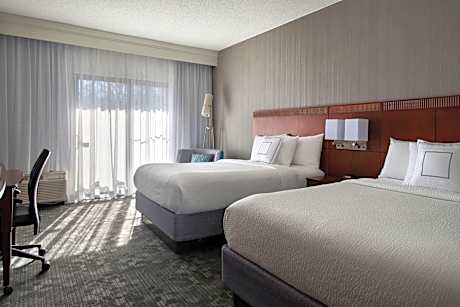 Standard Double Room with Two Double Beds - City View