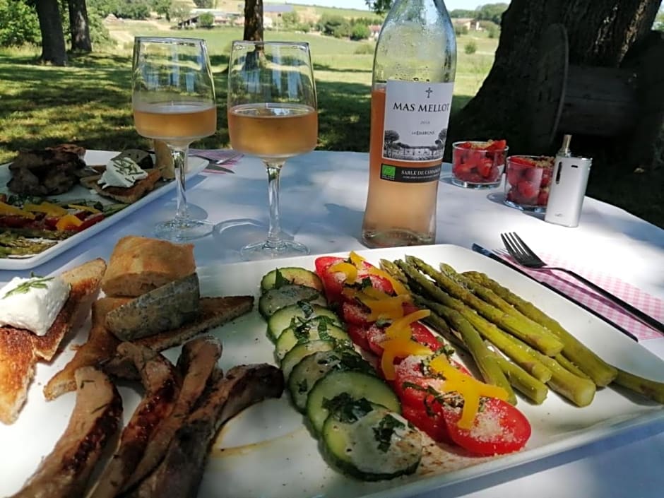 MAISON MAUPAS Chambre Rouge