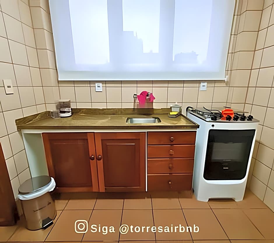 Apto vista mar | 200mts da praia | Quatro Praças