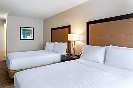 Standard Queen Room with Two Queen Beds and Mobility Accessible Roll-In Shower