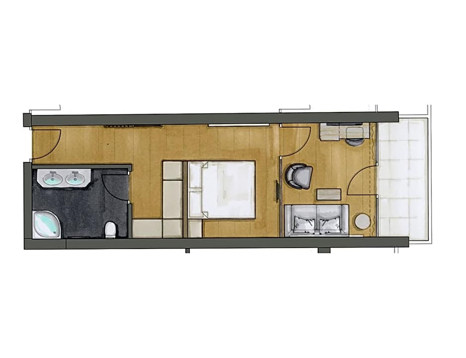 Photo 1 of 5 of Suite, Balcony