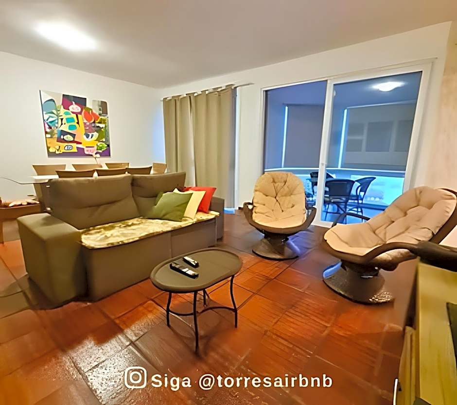 Apto vista mar | 200mts da praia | Quatro Praças