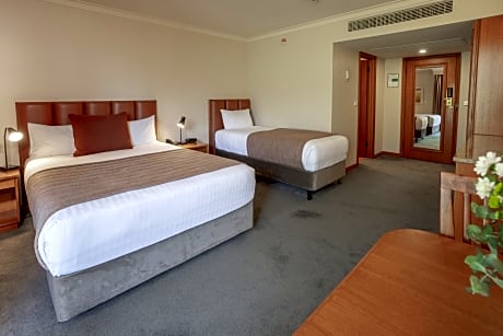 Deluxe Twin( 1 Queen+1 single)