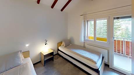 One-Bedroom Apartment with sloping roof