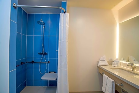 Queen Accessible Room W/ Roll-In Shower Ns