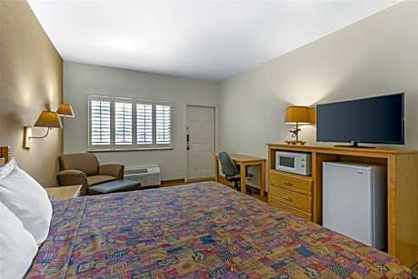 1 King Bed Non-Smoking High Speed Internet Access Business Plus Room Microwave And Refrigerator Ful
