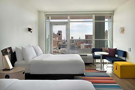 Aloft Balcony, Guest room, 2 Double, Balcony