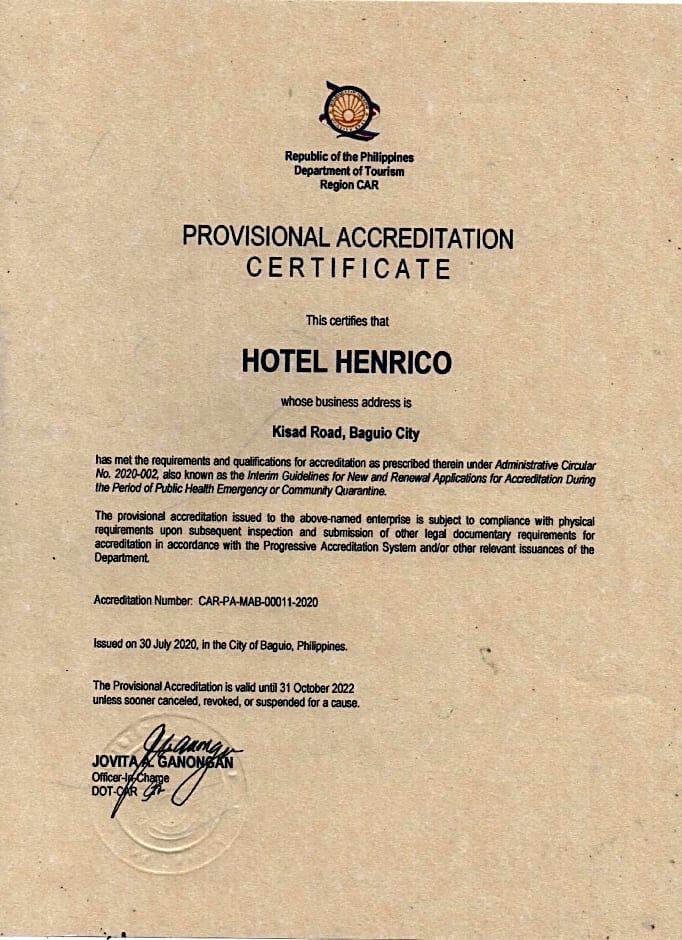 Hotel Henrico  Kisad