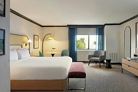 Luxury Suite, 1 Bedroom, Pool View (1 King Bed and 1 Double Sofa Bed)