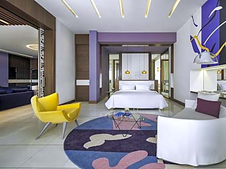 Opera Suite, 1 king-size bed, panoramic sea view, private terrace with hot tub