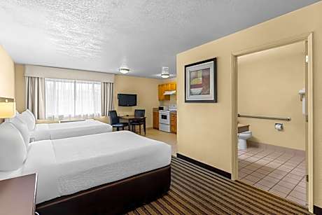 Efficiency Queen Room with Two Queen Beds - Accessible/Non-Smoking