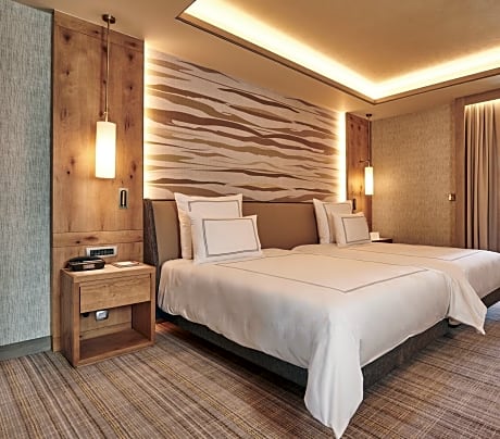 Swiss Deluxe Twin Room with Forest View
