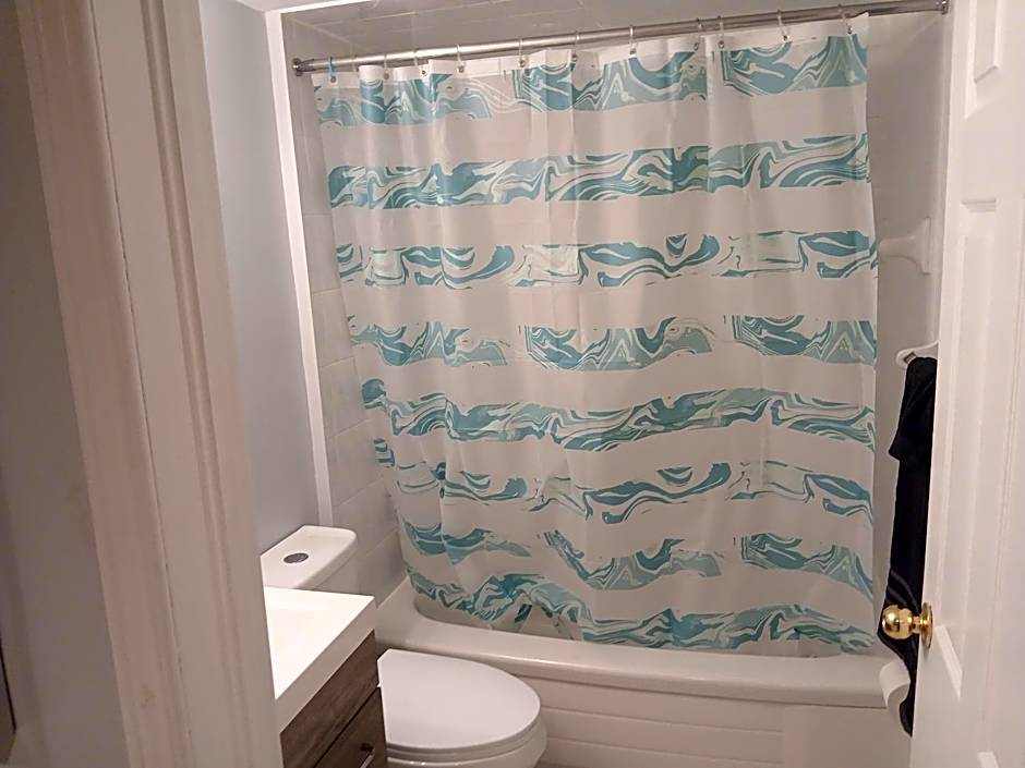 Furnished calm basement studio apartment