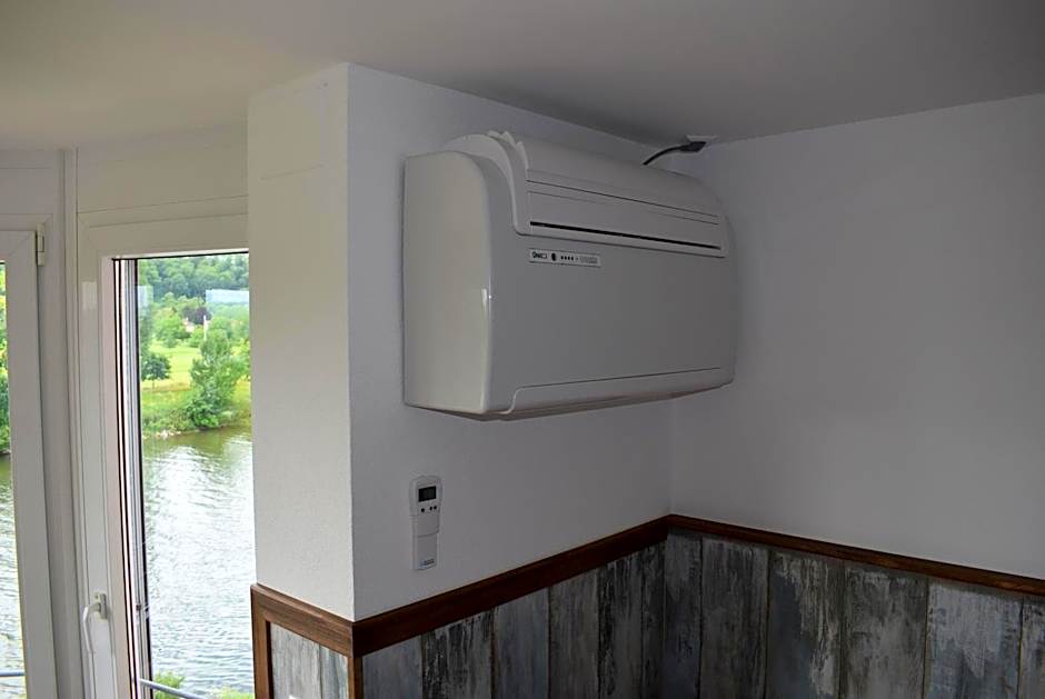 Apartments mit Klimaanlage am Neckarufer, Schöne Aussicht