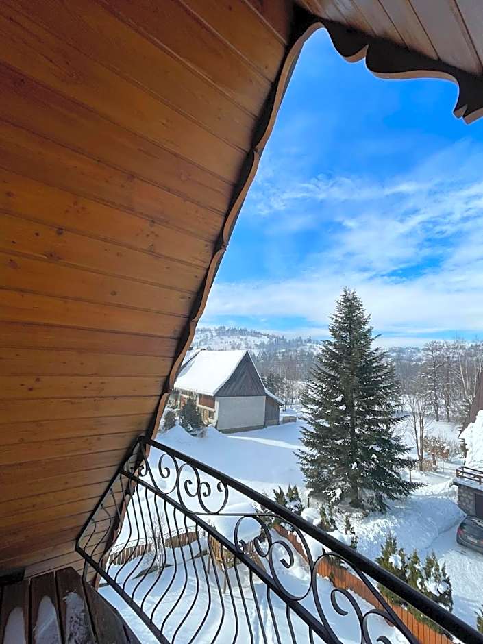 Willa Podhalanka Jacuzzi & sauna - drewniany dom dla 20 osób