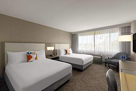 Standard Queen Room with Two Queen Beds and Communications Accessible Walk-In Shower