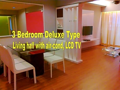 Deluxe Three-Bedroom Apartment