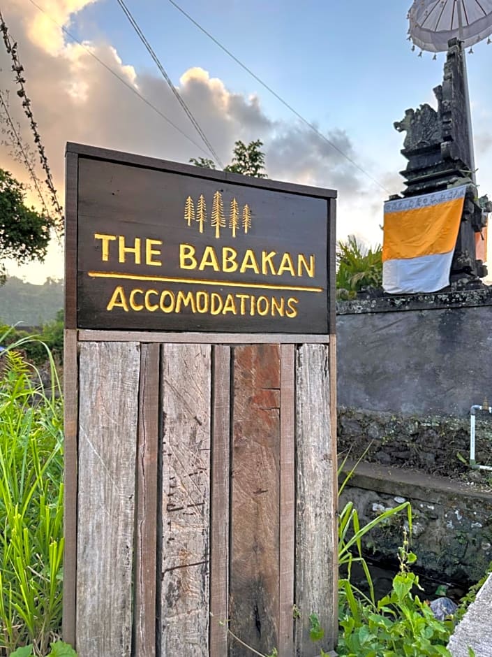 The babakan accommodations