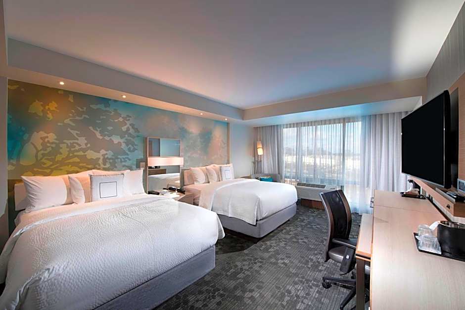 Photo 1 of 8 of 1 Bedroom 2 Queen Beds with Sofabed Suite, Hearing/Mobility Accessible, Bathtub
