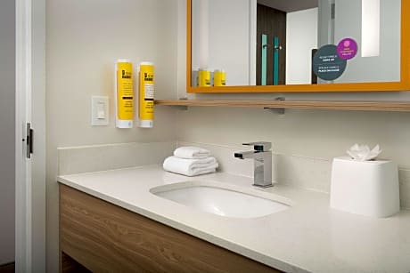 1 King Mobility/Hearing Acc Roll In Shower