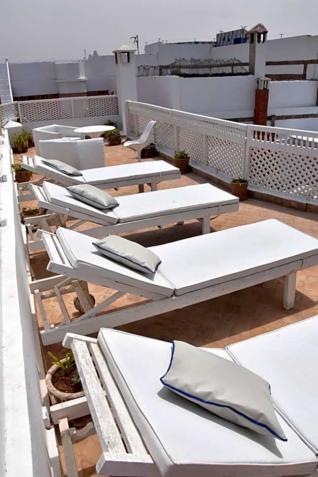 RIAD DAR ASSALAMA Terrasse Vue Mer
