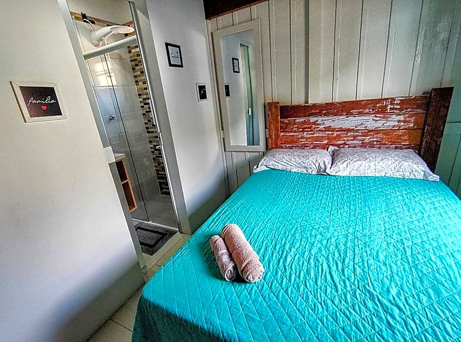 Casa charmosa pé na areia por do sol