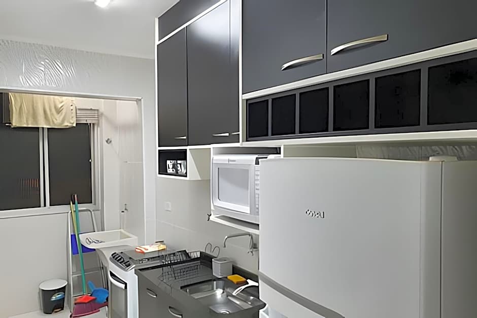 Apartamentos aconchegantes frente mar