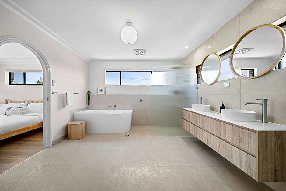 Bribie Beach House with Pool - Walk to Surf & Shops