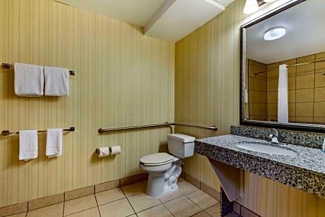 1 King Bed Mobility Accessible With Bathtub