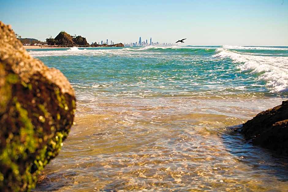 Sandcastles On Currumbin Beach