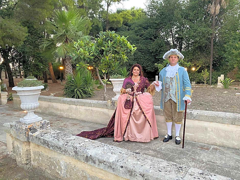 Palazzo de Carlo e il parco dei 7 pozzi