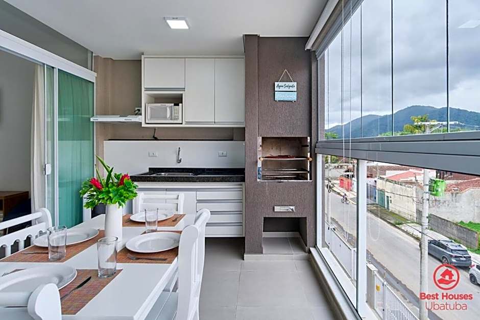 BH50: Charmoso, Com AR, Piscina e Varanda Gourmet