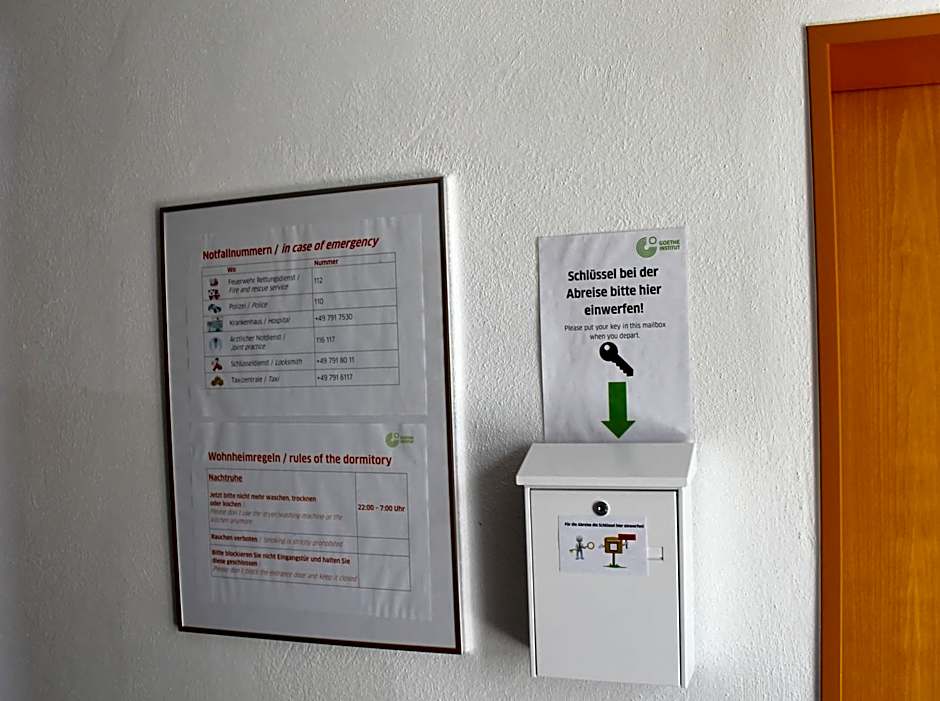 Gästehaus Goethe-Institut Schwäbisch Hall