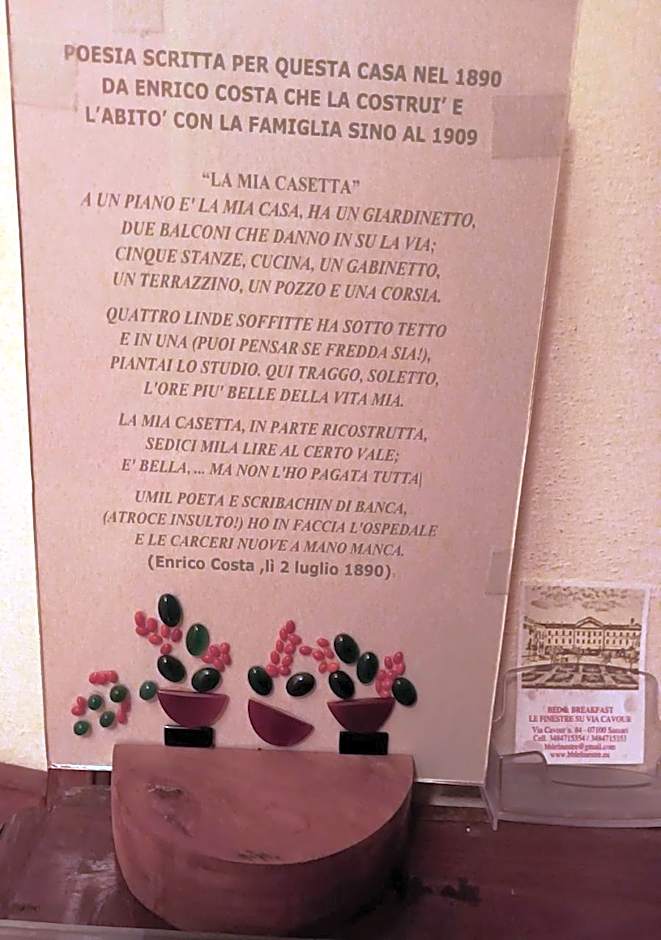 Le Finestre Su Via Cavour – Sassari, NJ