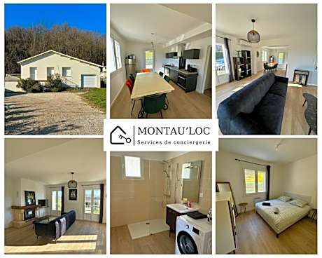 Maison du Cos entièrement rénovée avec 3 chambres