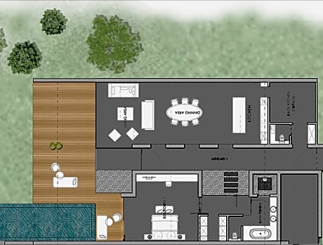 1-Bedroom Executive Pool Villa