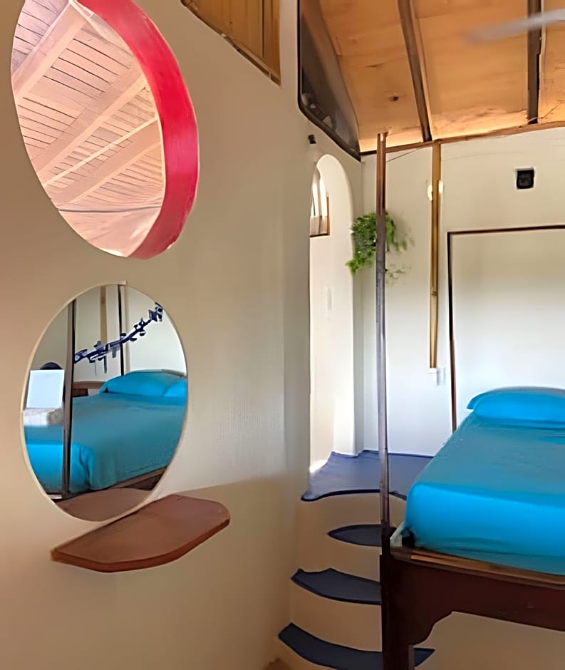 Mixtli Ecohouse, Habitaciones Sol & Luna - Starlink Internet