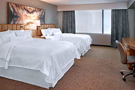 Deluxe, Larger Guest room, 2 Queen, City view, Deluxe Wing