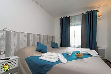 La rigole-Double ou Twin-SDB privée avec douche