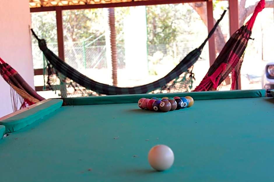 Casa na fazenda inteira ou quartos individuais no Hostel Recanto da Felicidade Paraopeba