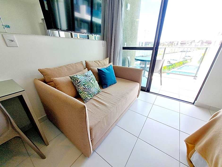 Flat em Muro Alto - Porto de Galinhas - MAKIA C101 - By Anfitrião Legal