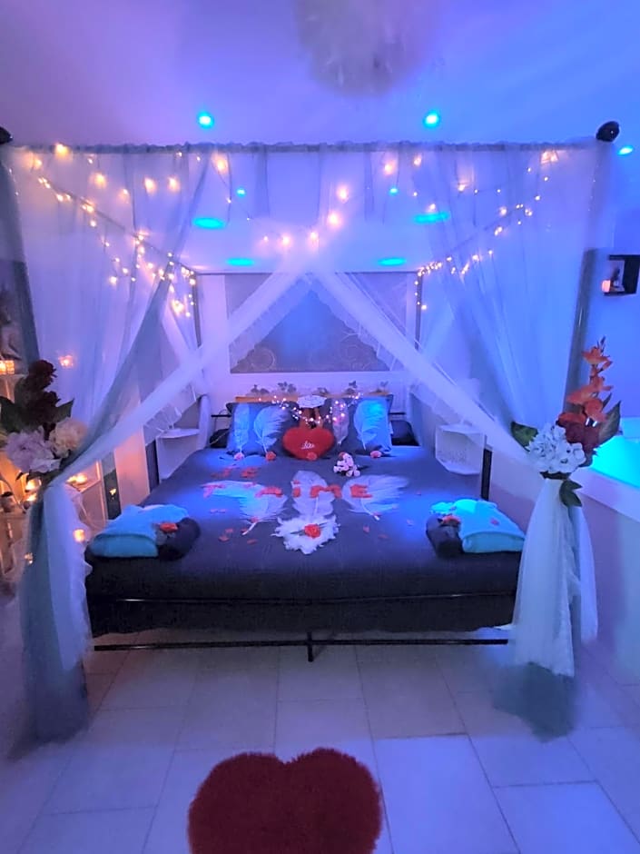 Loft avec Baignoire SPA LÉcrin Romantique