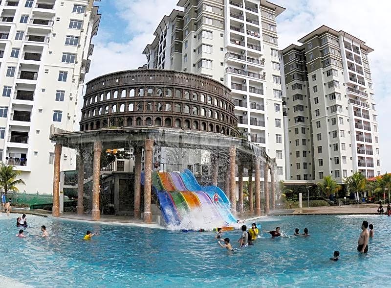 Taman Air Lagoon Resort at A921, unlimited waterpark access, Melaka