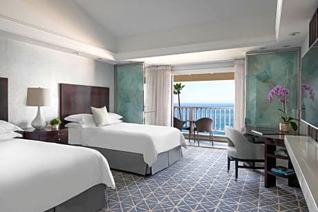 Ocean View, Guest room, 1 King or 2 Doubles, Ocean view, Balcony