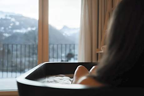 Deluxe Double Room with Balcony "Maisäß"