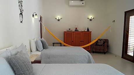 Suite with Spa Bath and Pool View